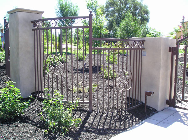 Commercial Wrought Iron Fence Malibu