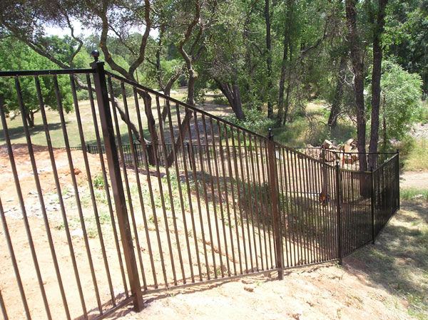 Iron Security Fence Malibu