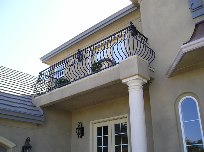 Iron Balcony Railings Malibu